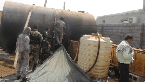 کشف ۱۵۰ هزار لیتر گازوئیل قاچاق در هرمزگان