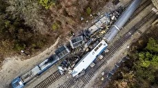 سقوط قطار مکزیک به دره!