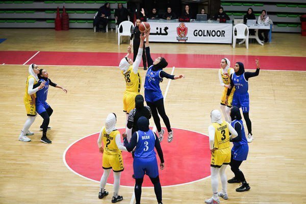 هفته ۱۳ لیگ برتر بسکتبال بانوان؛ برتری دختران استقلال مقابل نفت آبادان