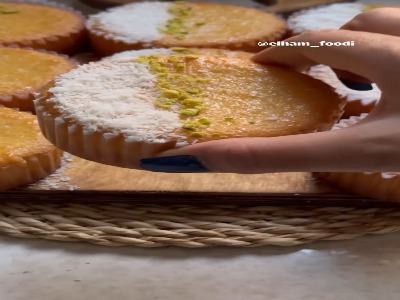 طرز تهیه پای نارگیلی بازاری