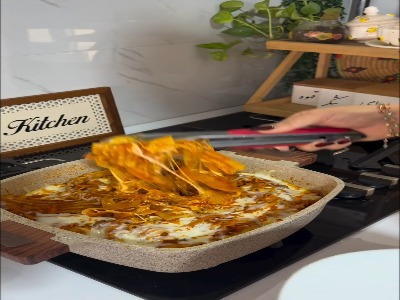 لازانیای تابه ای برای وقتی که عجله داری