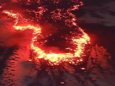 فوران آتشفشان اتنا در نخستین ساعات سال ۲۰۲۶