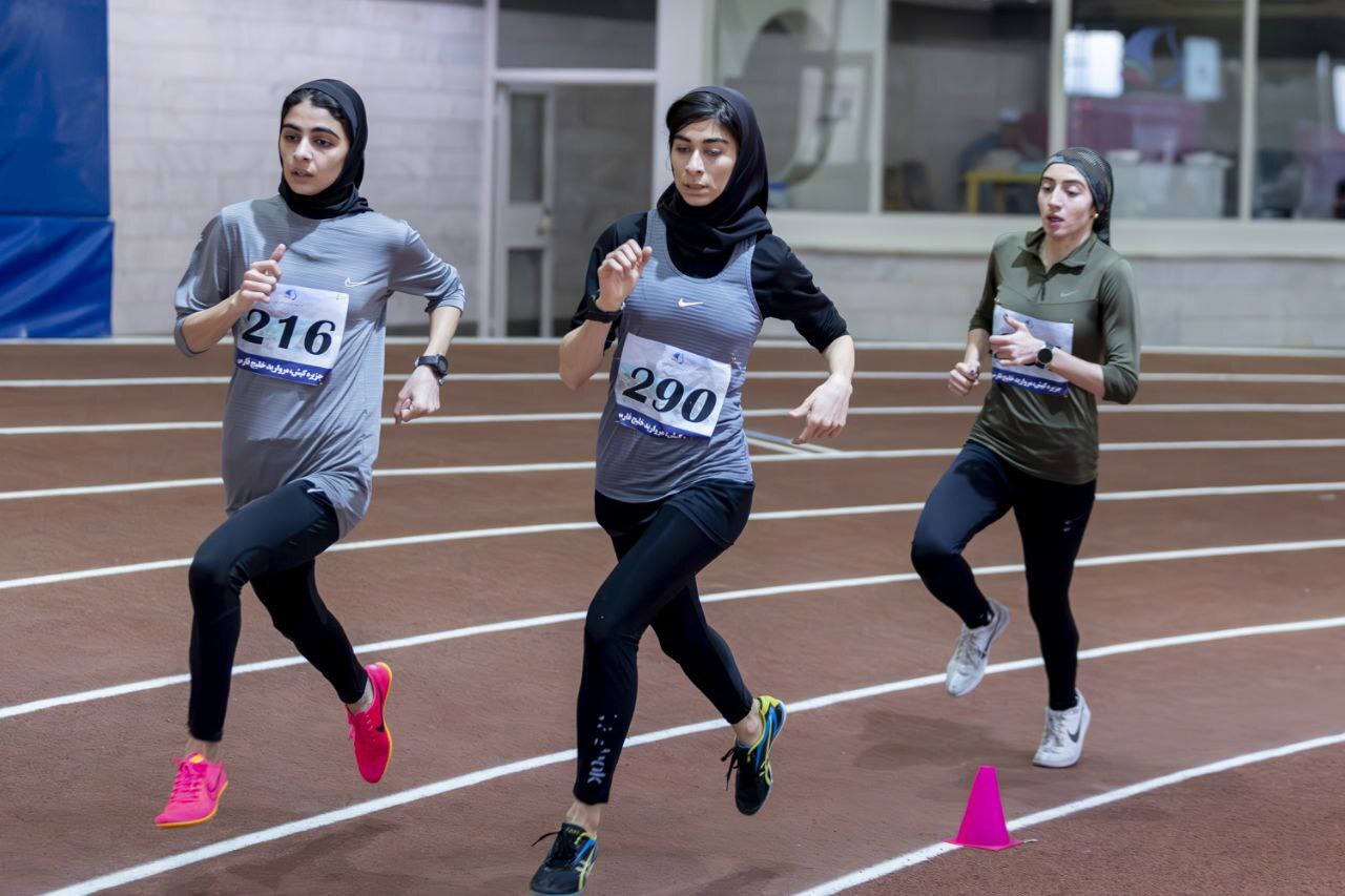 قهرمانی خراسان رضوی در پایان مسابقات دوومیدانی داخل سالن قهرمانی بانوان کشور