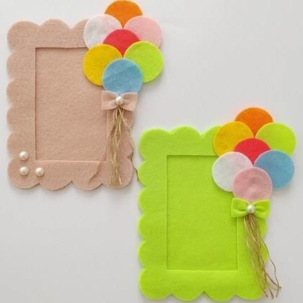 قاب عکس نمدی