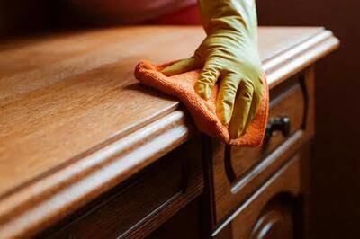 خط و خش سطح چوبی اینطوری درست میشه