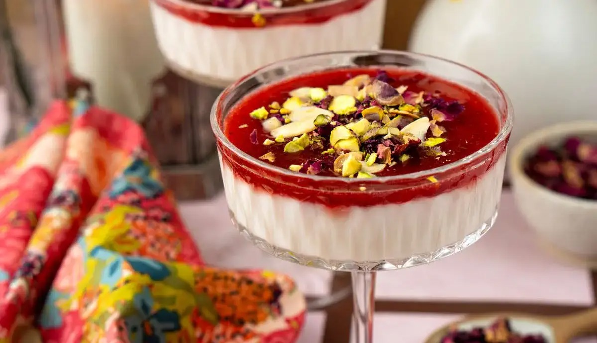 دسر محلبی با به؛ طعم خاص و بهشتی