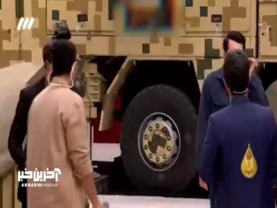 لحظه‌ی روشن شدن لانچر موشک در مهدیه معلی