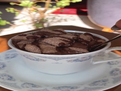 هات چاکلت ادایى که این روزا ، ترند شده