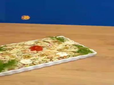 سالاد ماکارونی مجلسی