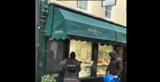 سرقت عجیب از یک جواهرفروشی در لندن