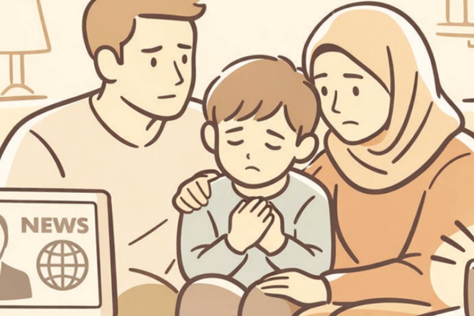 وقتی اخبار بد به دنیای کودکان راه پیدا می‌کند