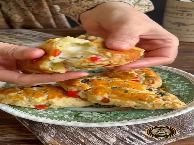 رسپی فوری ترین نان شکم پر