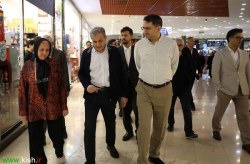 بازدید محمد کبیری از بازارها در جهت بررسی و رفع مسائل صنفی