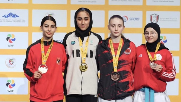 لیگ جهانی کاراته‌وان؛ فتحی طلا گرفت