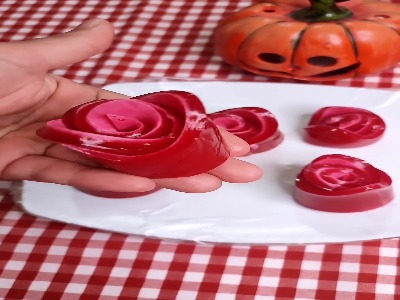 ترفند درست کردن ژله رولی