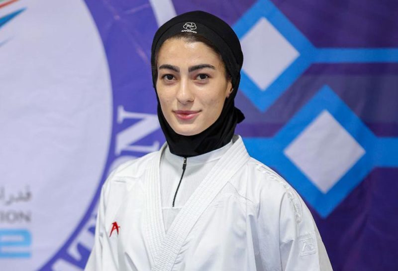 مصدومیت گلشادنژاد در مسابقات انتخابی کاراته