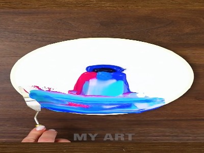 یک خانواده خوب در منظره زمستانی