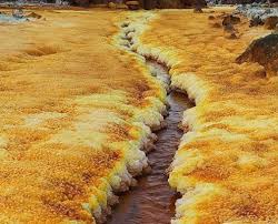 دره زیبای الهه نمک یکی از جاذبه‌های طبیعی و زیبا در استان هرمزگان