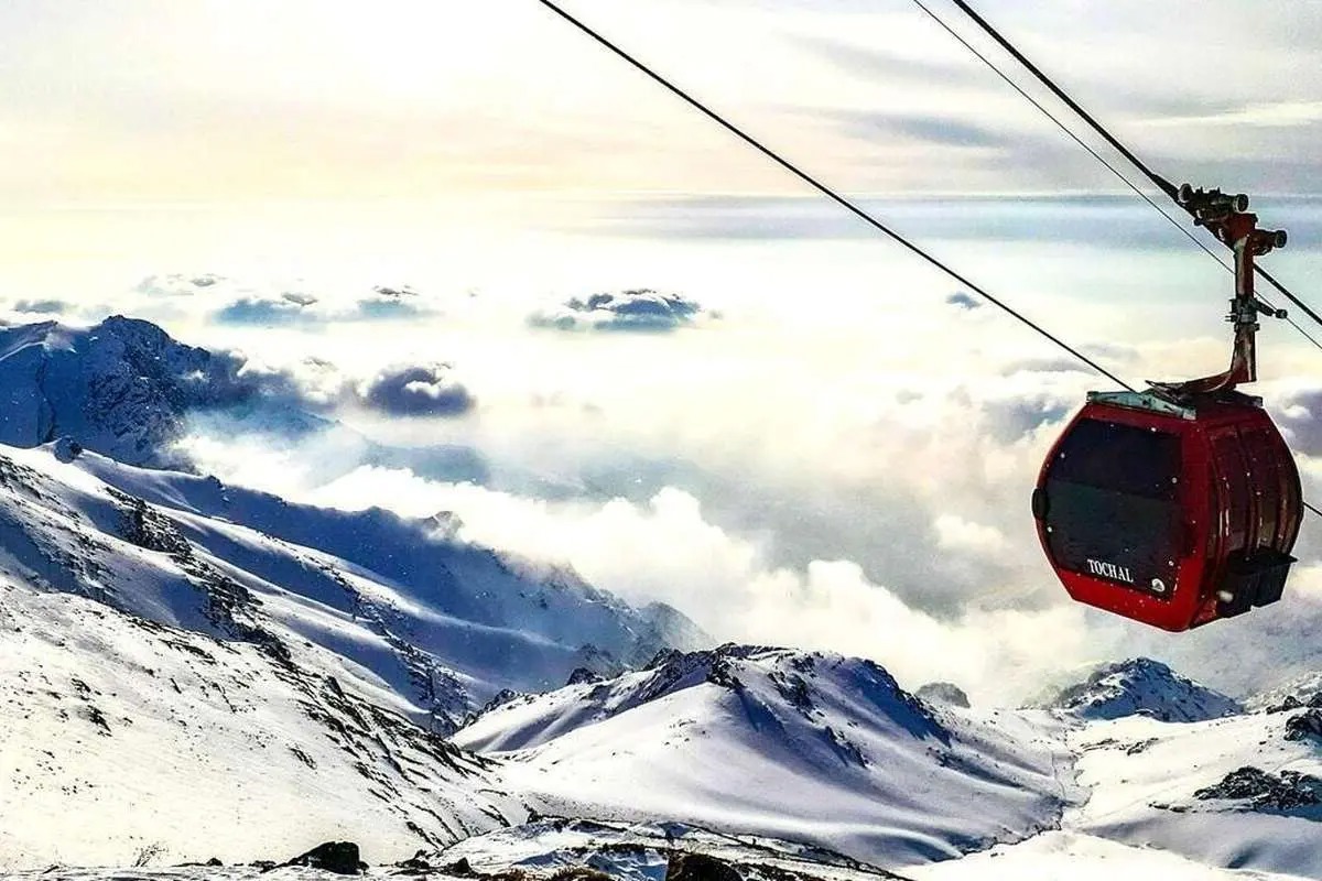 حجم برف در ایستگاه پنجم توچال