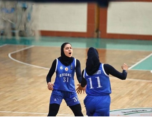 صعود استقلال به دیدار پایانی لیگ برتر بسکتبال بانوان