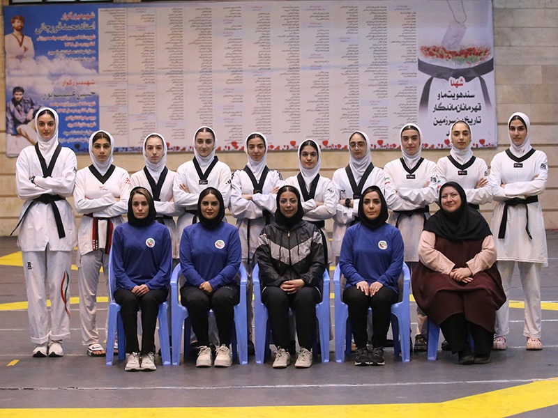ترکیب تیم تکواندو دختران ایران در قهرمانی جهان