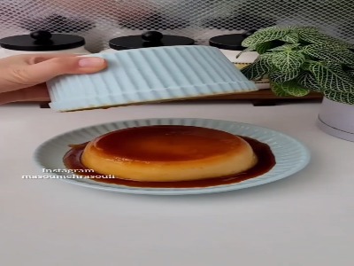 کرم کارامل خونگی