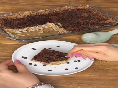 دسر یخچالی برای یک عصرونه خوشمزه