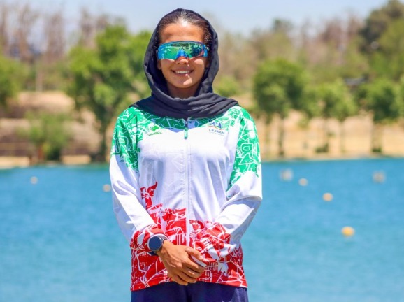 آب‌های آرام قهرمانی آسیا؛ نشان برنز مریم آقایی در کایاک یکنفره ۲۰۰ متر