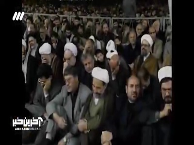 روضه‌خوانی حضرت عباس توسط رهبر شهید