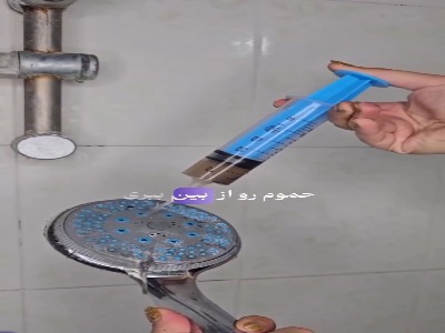اگه میخوای رسوبات شیرالات حموم رو از بین ببری این کارو کن