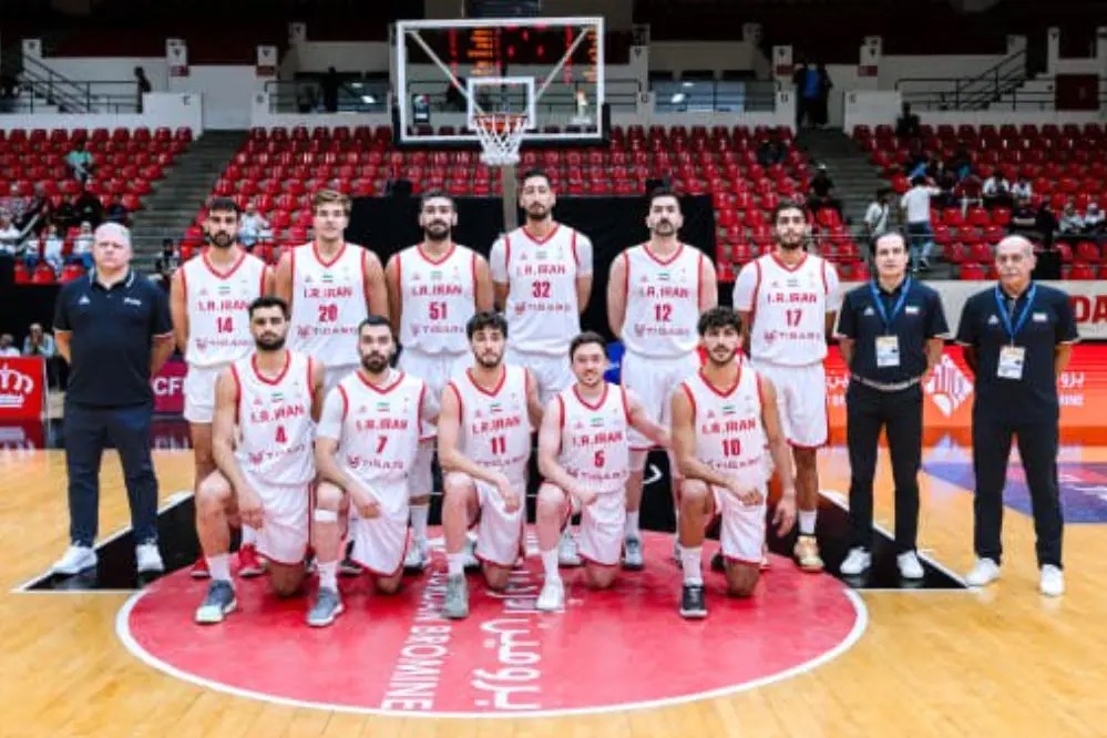 پیروزی قاطع بسکتبال ایران مقابل اردن