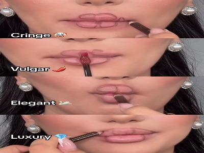 مدلهای مختلف میکاپ لب