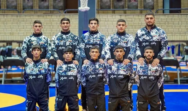 کشتی فزنگی نوجوانان ایران سوم جهان شد