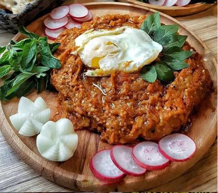 طرز تهیه میرزا قاسمی بدون دود
