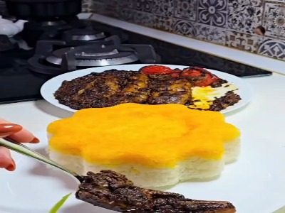 بادمجون شکم پر گیلانی با طعمی خاص!