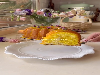 کیک پنبه‌ای با طعم اصیل ایرانی