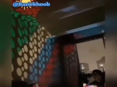 سایه بازی رنگی رنگی فقط با تلق!