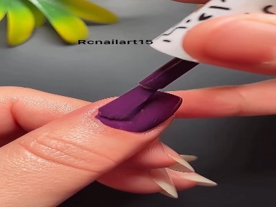 یک ایده شیک برای دیزاین ناخن
