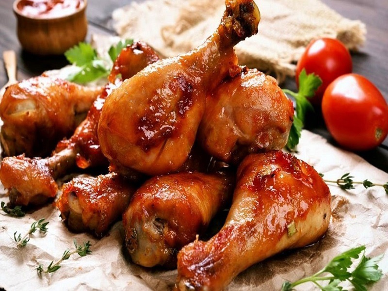 با این روش یه مرغ مجلسی خیلی خوش طعم درست کن