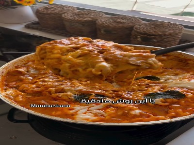لازانیای فوری و خوشمزه