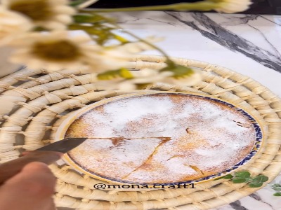 یک ترکیب برنده، کیک سیب