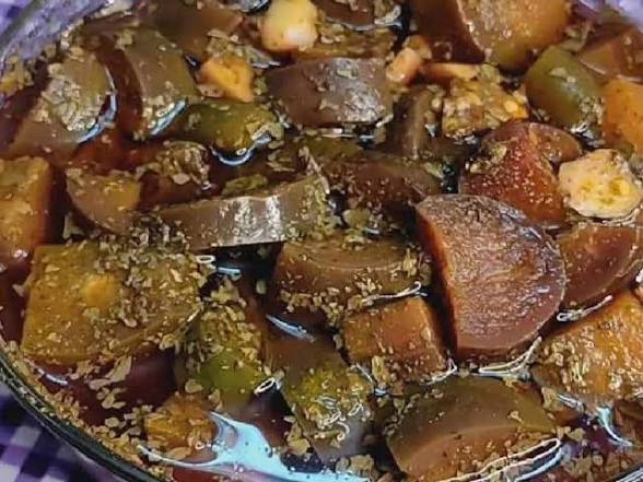 ترشی بادمجان خوشمزه و سالم