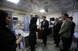 تقدیر مدیرعامل سازمان منطقه آزاد کیش از پرستاران کیش
