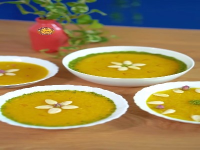 شله زرد مجلسی و خوش رنگ و لعاب