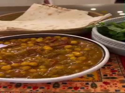 ناهار امروز خورشت نخود، یک طعم متفاوت