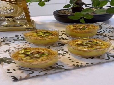 کنافه یکی از خوشمزه ترین دسرها