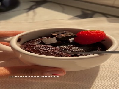 ماگ کیک شکلاتی خیس