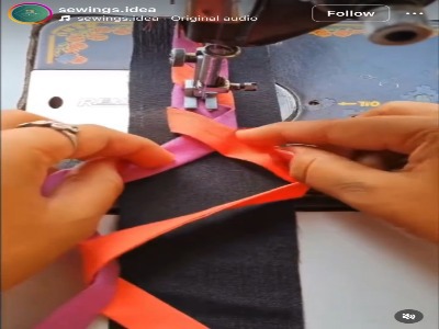 دوخت آسون سه نوع حاشیه مناسب رومیزی و روبالشی!